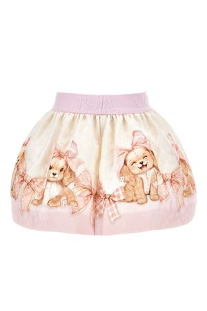 pink fabric skirt MONNALISA KIDS | 31F70166510190